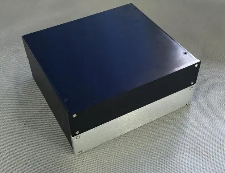 2104 all aluminum amplifier chassis / DAC decoder / AMP Enclosure / case / DIY box (210*46*191mm)