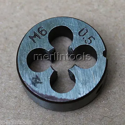 

6mm x .5 Metric left hand Die M6 x 0.5mm Pitch