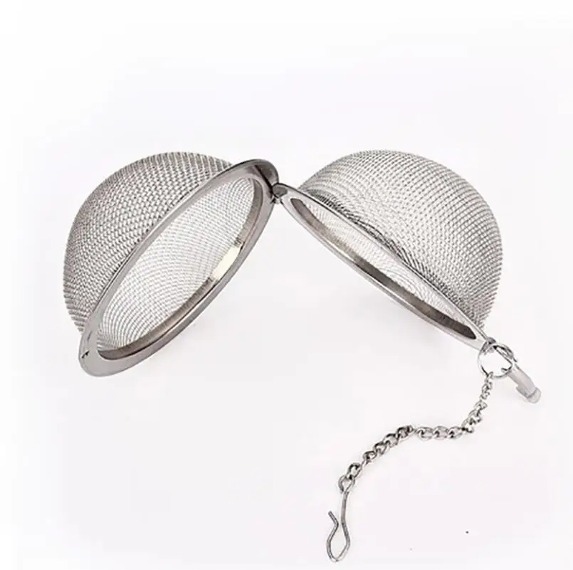 Stainless Steel Tea Pot Infuser Sphere Mesh Tea Strainer Filler Ball Strainer Ball 5cm LX6171