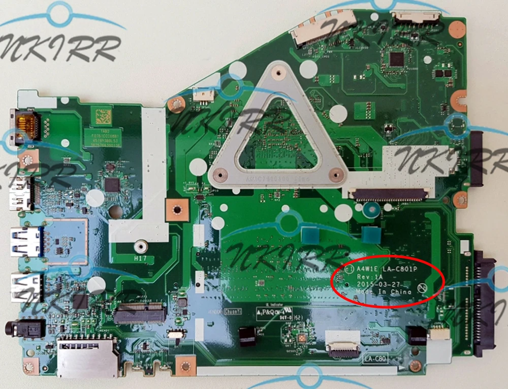 Imagem -02 - Placa-mãe para Aspire a4 a8 A4w1e La-c801p Nbg6x11004 Nbg6x11003 Nbg1f11004 Nbg1f11002 Nbmy211002 Es14 Es1420 Es1-421 Es1-422