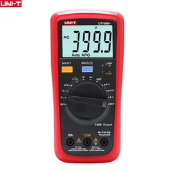 UNI-T UNIT Digital Multimeter Auto Range 1000V 10A AC DC Voltmeter Current Capacitance Meter Electric Tester Temperature Measure