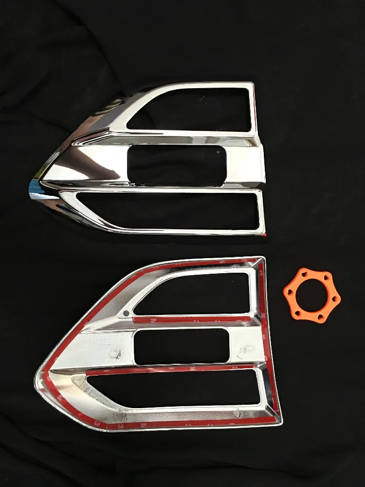 Suitable For ford ranger accessories ABS chrome side fender vent cover trim for FORD RANGER 16-17 new PICKUP car ranger 6set