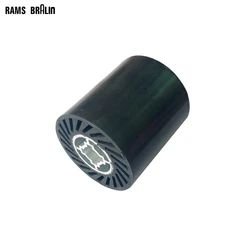 92*100mm Rubber Polishing Wheel with Sandpaper Sleeves for Wire Drawing Polisher