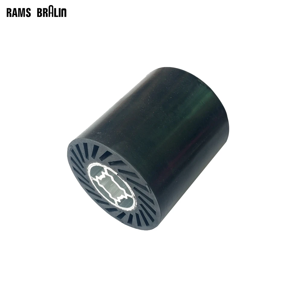 92*100mm Rubber Polishing Wheel with Sandpaper Sleeves for Wire Drawing Polisher