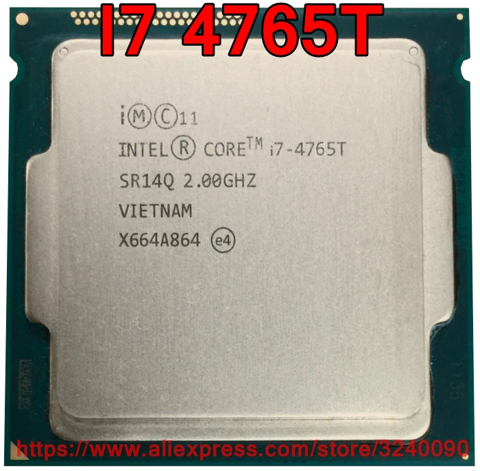 

Original Intel CPU CORE I7 4765T Processor 2.00GHz 8M Quad-Core I7-4765T Socket 1150 free shipping speedy ship out