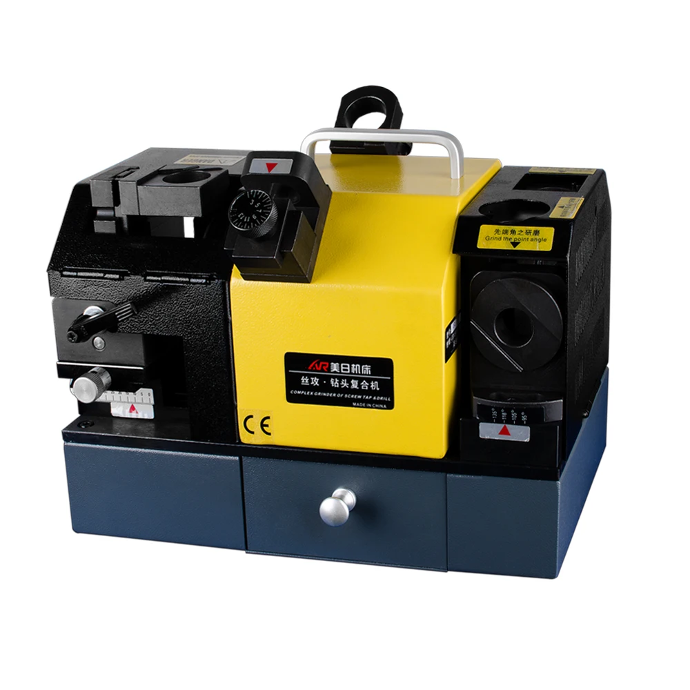 

COMPLEX RE-SHARPENER OF TAP DRILL MR-A5 screw tap grinder Drill Bit Sharpener combination machine portable chamfering machine