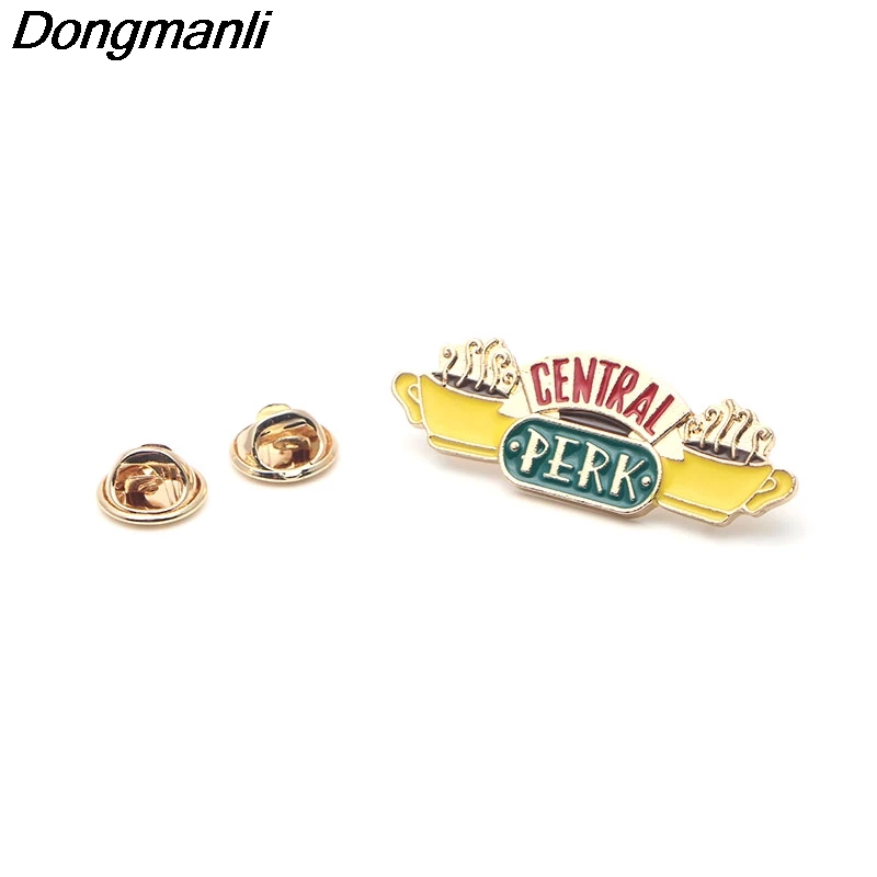 P2961 Dongmanli أصدقاء التلفزيون مشاهدة المينا دبوس دبابيس الكرتون الإبداعية بروش معدني شارة بدبابيس مجوهرات #6