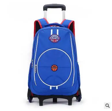 kids School rolling Bags On wheels Trolley backpacks wheeled backpacks kid School Rolling backpack for boys Children school bag