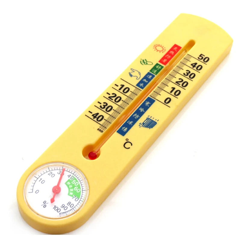 Electronic Digital Hanging Wall Mounted Thermometer Hygrometer Humidity Meter Household Thermometers