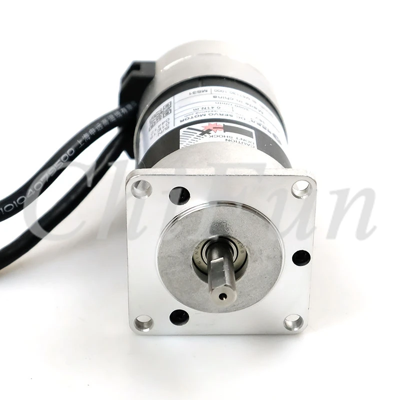 محرك بدون فرش من Leadshine ، محرك 36VDC ، 5.3A ، 0.41NM ، مشفر خط Servo ، 1.3 RPM ، أصلي
