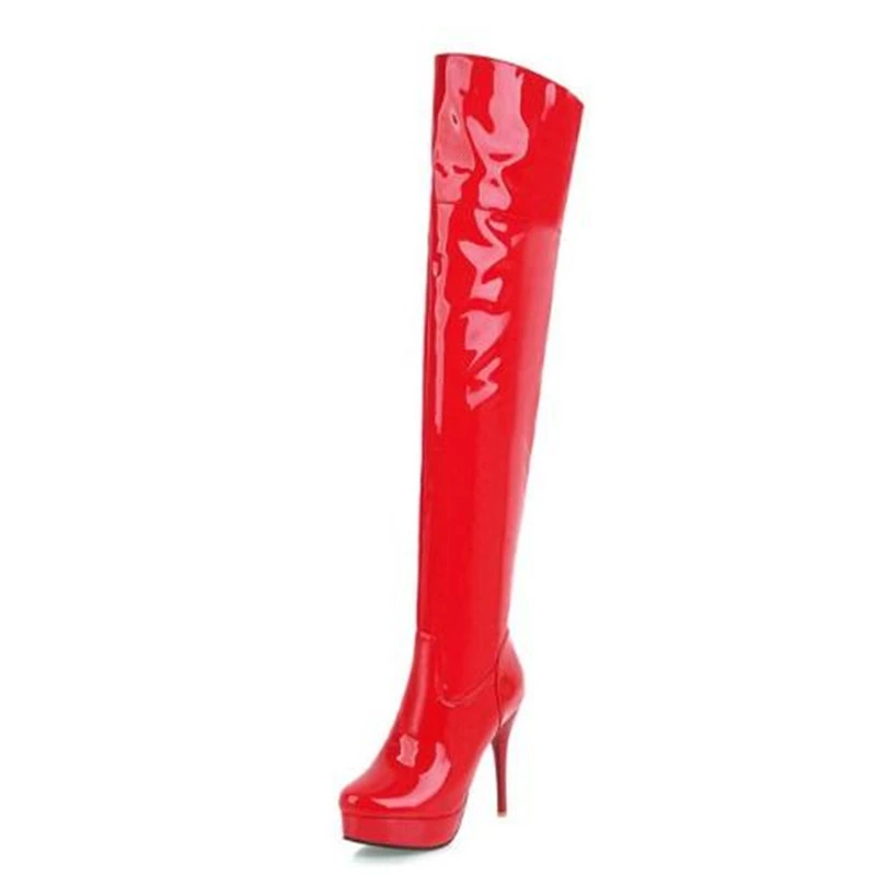 Women Boots Autumn and winter New style fashion sexy Thin and thin Over the knee Boots Super heel High cylinder Chivalry boots