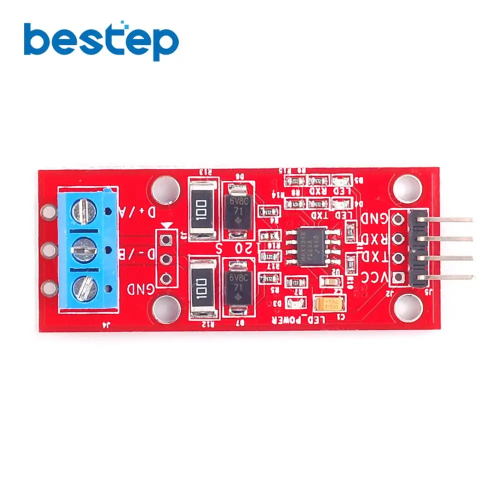 Single-chip TTL to RS485 Module 485 to Serial UART Level Switch Hardware Automatic Control Flow