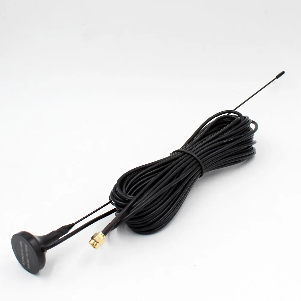 

10M 7DB high gain SMA GSM 2G 3G 4G antenna with magnetic base for cellular modem and router