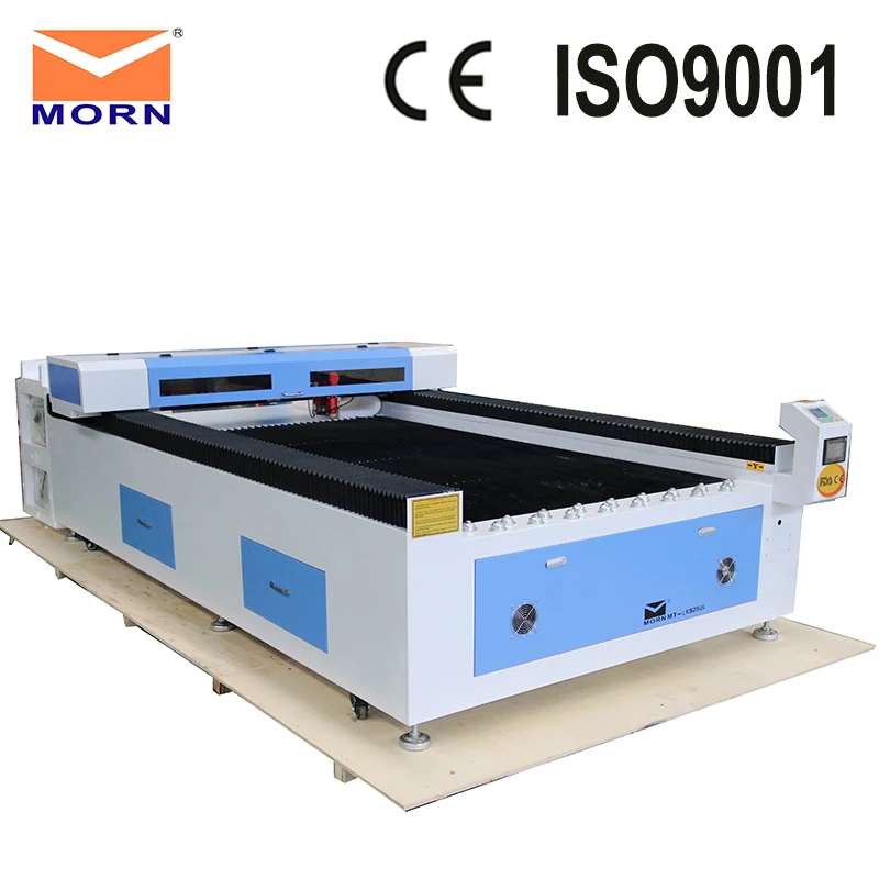 MORN CNC CO2 laser cutting machine carbon steel laser cutter MT-L1325S with PMI rail