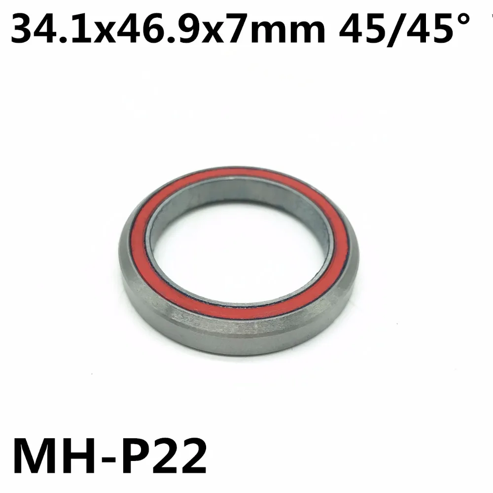 

1Pcs MH-P22 1-3/8 34.1x46.9x7 mm 45/45 Bicycle Bowl Set bearing Bicycle headset bearing High quality