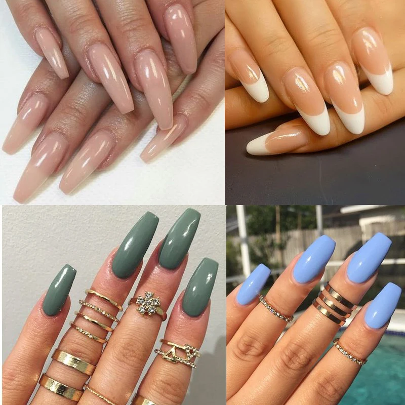 MSHARE アクリゲルピンクホワイトクリアアクリルネイルのヒントエクステンションビルダーネイルエクステンションジェル 30 ミリリットルクリスタルジェル