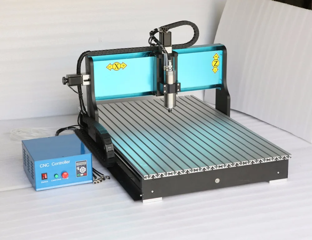 

3 Axis 6090 CNC Router 800W 0.8KW Spindle Engraving Machine USB Mach3 AC220V/AC110V 3 Axis CNC Engraver for Wood Carving