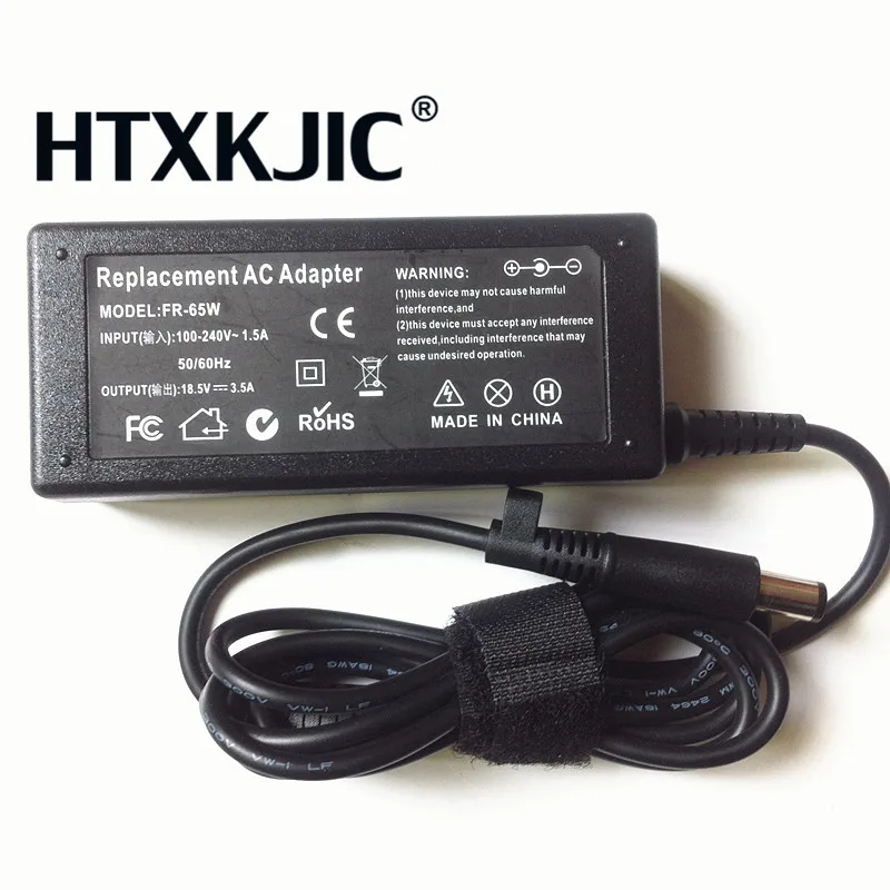 18.5V 3.5A 65W AC Adapter For hp Laptop Charger For HP Compaq 6910P 2230s DV5 DV6 DV7 DV4 G50 G60 N193 CQ43 CQ32 CQ60 CQ61 CQ62