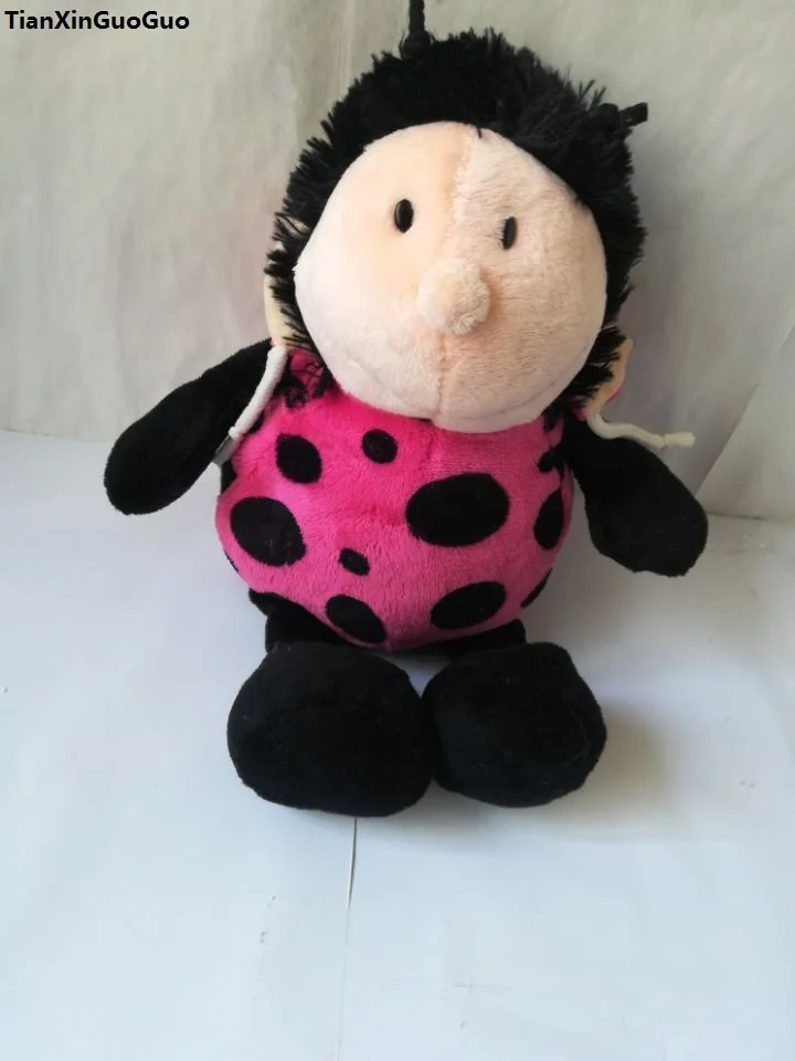 new style cartoon ladybird plush toy large 35cm pink ladybird soft doll birthday gift w0232