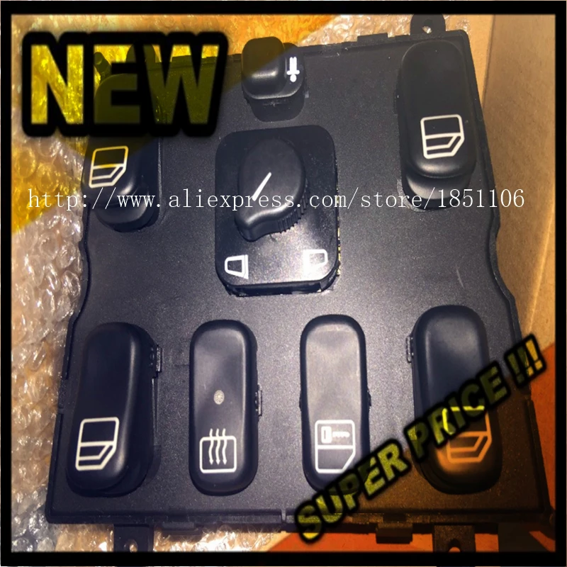 Free shipping  New Hight quality New master Electronic Window Switch fit for mercedes benz ML320 ML500 ML430 ML55 AMG 1638206610