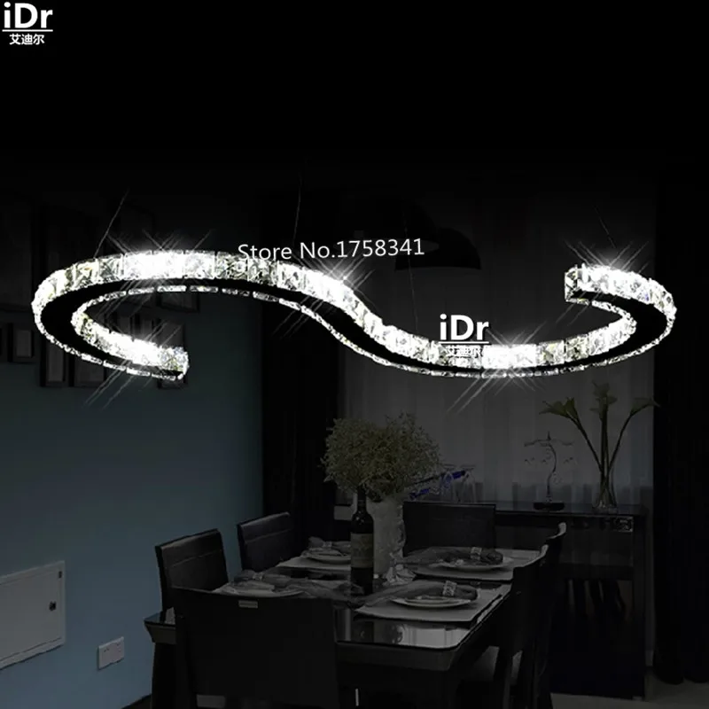

Restaurant lights led crystal chandelier modern minimalist living room lamp bedroom lamp and Upscale atmosphere lamp