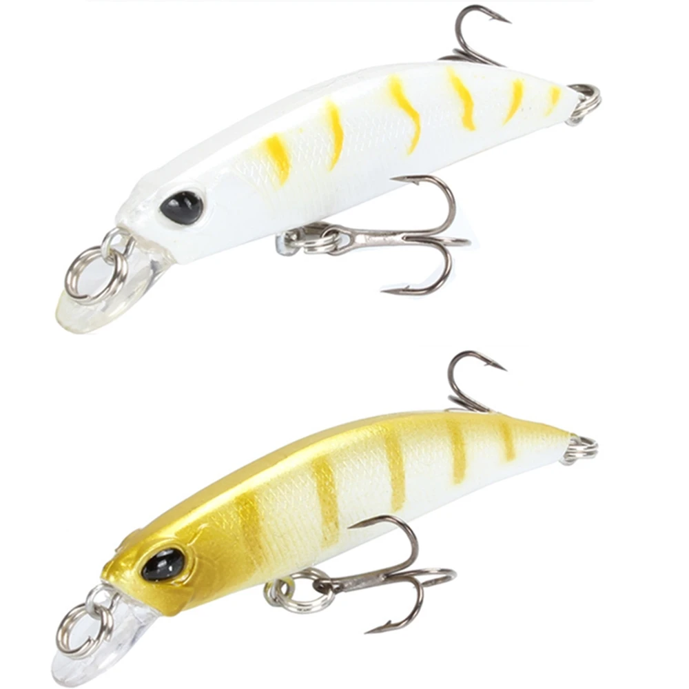 Slowly Sinking Minnow Fishing Lure 65mm 4g Artificial Japan Hard Bait Bass Pike Wobblers Crankbait Carp Fishing