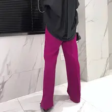 High Waist Wide Leg Women's Pants #4