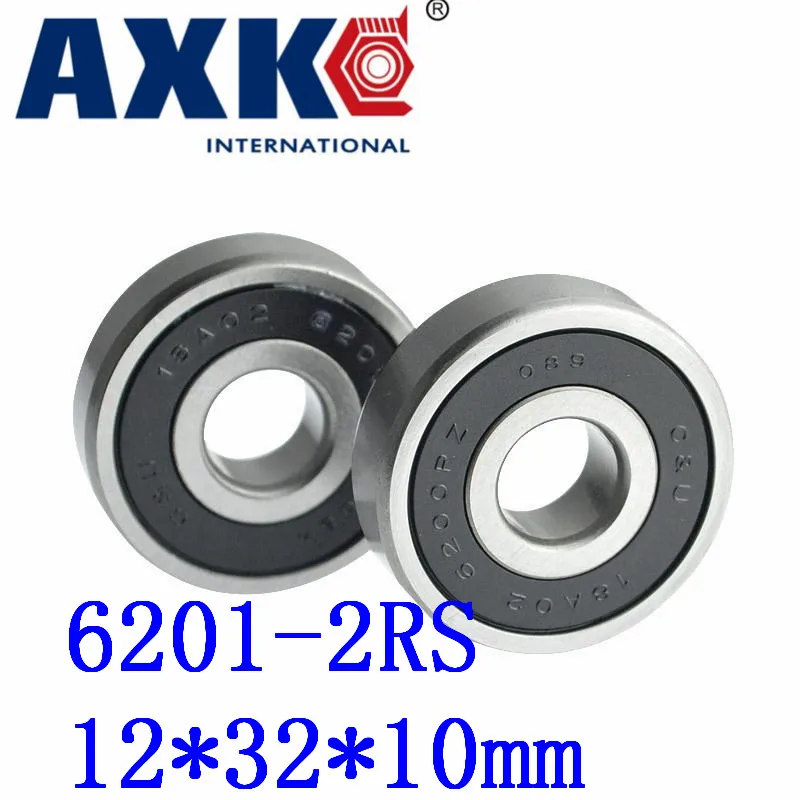 10PCS 6201RS 6201-2RS Deep Groove Ball Bearing Limited New Steel Double Rubber Sealing Cover 12mmx32mmx10mm