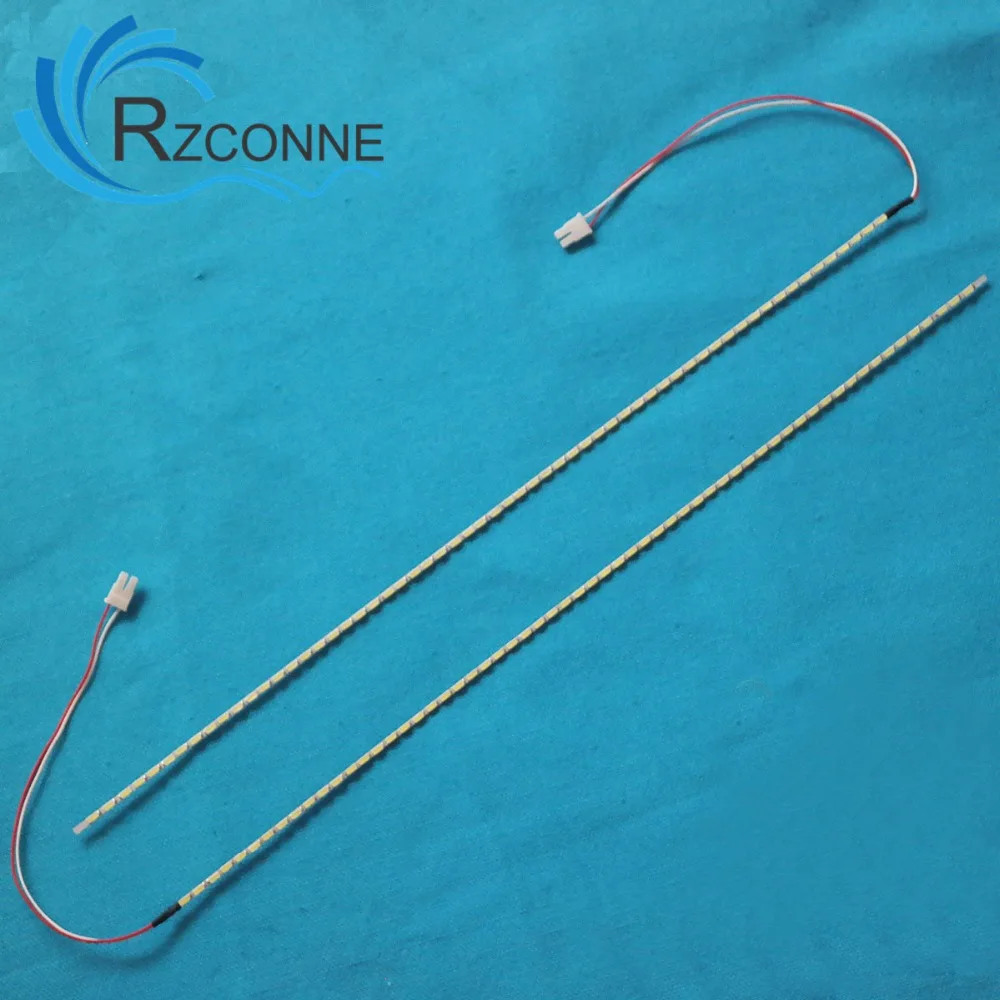 Lâmpadas LED de luz de fundo para monitor LCD, 10,4 polegadas, 220*2mm, 36LEDs, 3014, 2 PCs/Lot