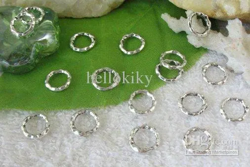 

600pcs Tibetan silver circle connectors links A9239