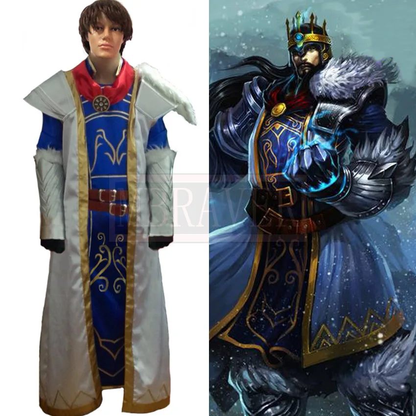 Costume cosplay LOL Tryndamere realizzato su misura di qualsiasi dimensione