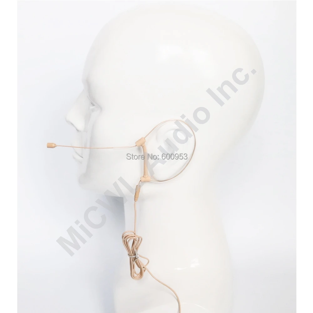 Низкопрофильная лёгкая гарнитура, головной убор для Sennheiser AKG Shure, беспроводная система reds90, бежевый Omni