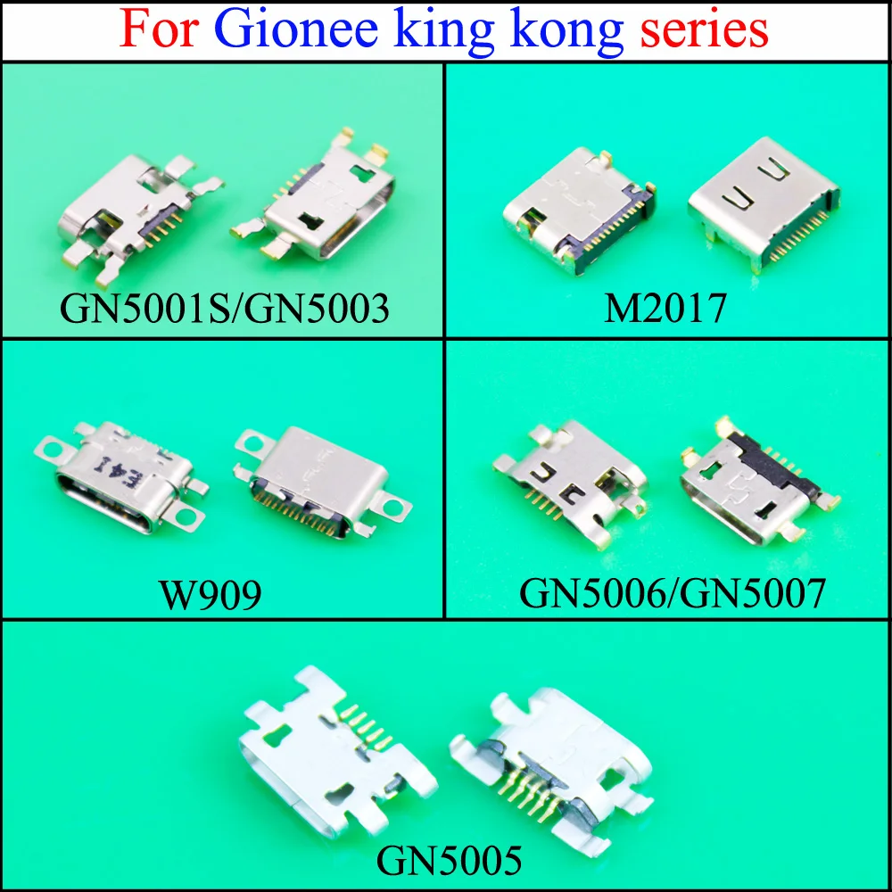 YuXi Micro USB Connector  Charging Port USB Jack Socket For Gionee king kong GN5001S/GN5003 /M2017/W909/GN5006/GN5007/GN5005