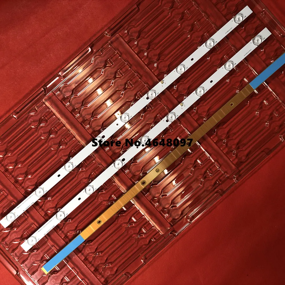 

3 шт./1 комплект, универсальные светодиодные ленты для подсветки 39 дюймов, 40 дюймов