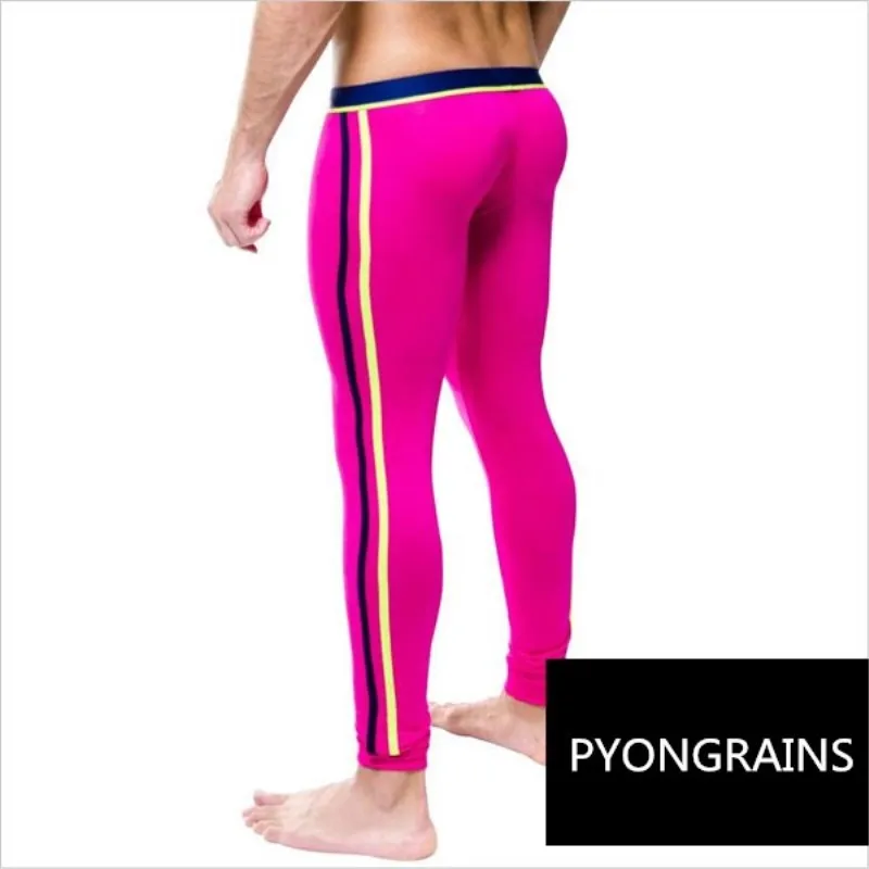 2018 New Arrival Mens Sleep Bottoms Winter And Autumn Thermal Underwear Pajamas Man Warm Long Underwear High Quality Long Johns