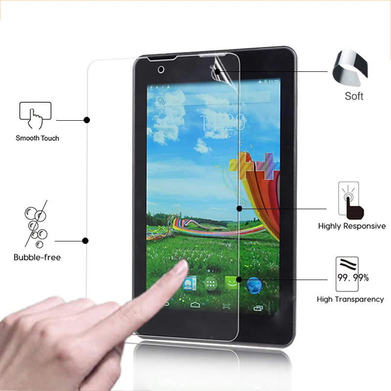 Ultra HD LCD Anti-Scratched Screen Protector Film For Colorfly E708 3G PRO 7.0