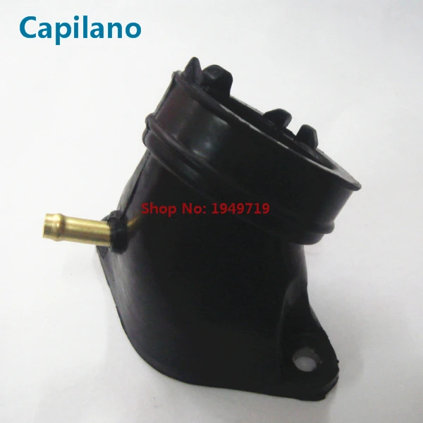 motorcycle AN125 HS125T carburetor intake interface pipe joint manifold for Suzuki 125cc AN 125 engine spare parts