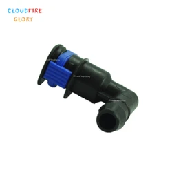 CloudFireGlory 1J0955665E Windshield Washer Pump Connector Elbow For Beetle Je tta Passat Golf Tou areg Tiguan For A6 A8 TT
