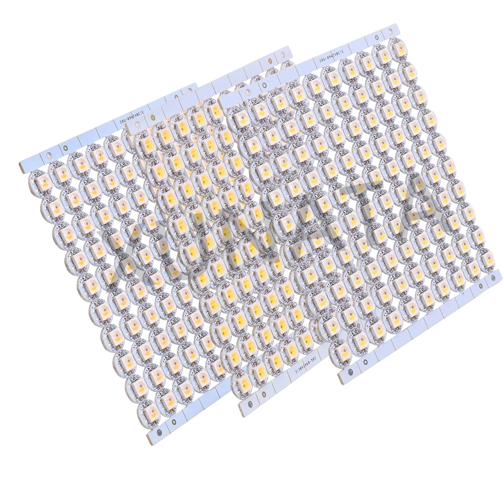 10 ~ 1000Pcs 4-Pin WS2812B WS2812 Led Chip & Heatsink Board DC5V 5050 Rgb WS2811 Ic Gebouwd-In Rgbw Rgbww Wwa Led Chip