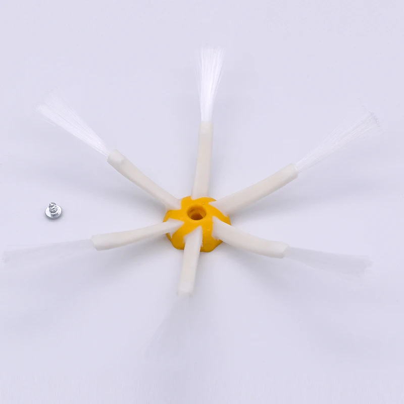 4x 6 with side comb for IROBOT Roomba 500 600 series 700 530 550 560 580 620 630 650 760 770 780 790 Sweeper robot parts replace