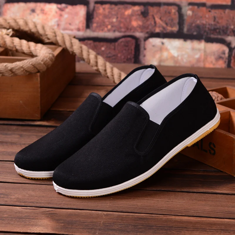 Classic Breathable Non-slip Casual Shoes Work Shoes Tenis Masculino Adulto Mens Sneakers Casual Solid Color 38-46