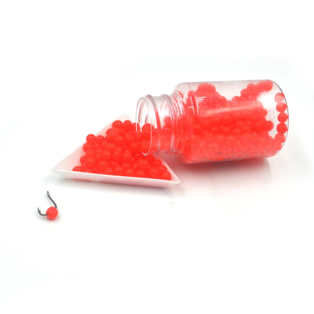 MNFT 1 زجاجة 70 جرام 450 قطعة الصيد هلام الطعم الفراولة الذرة الحليب الحلو البطاطس نكهة الخرز الفول المغلي لمواد الصيد