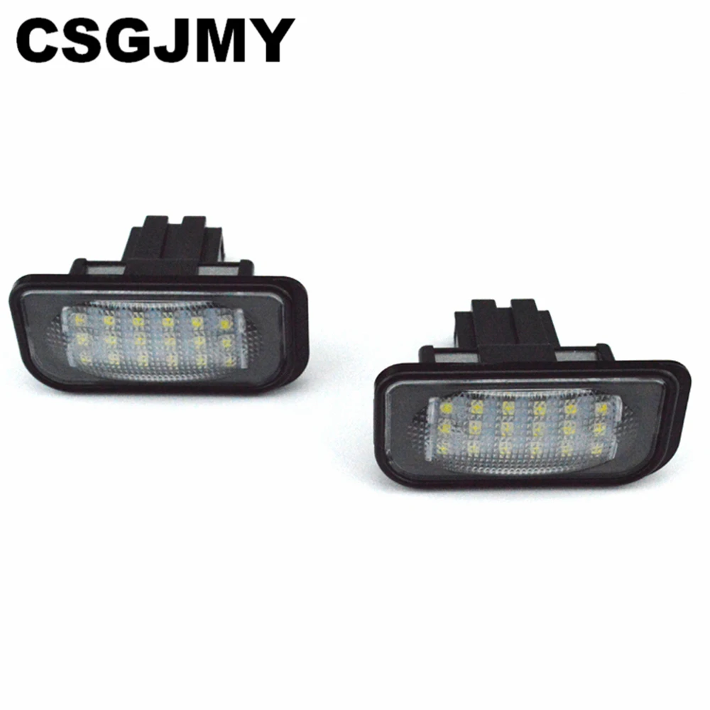 Canbus LED License Number Plate Light Assembly For Mercedes Benz C-class W203 4Door 2001-2007 R230 W209 C209 A209 SL CLK Class