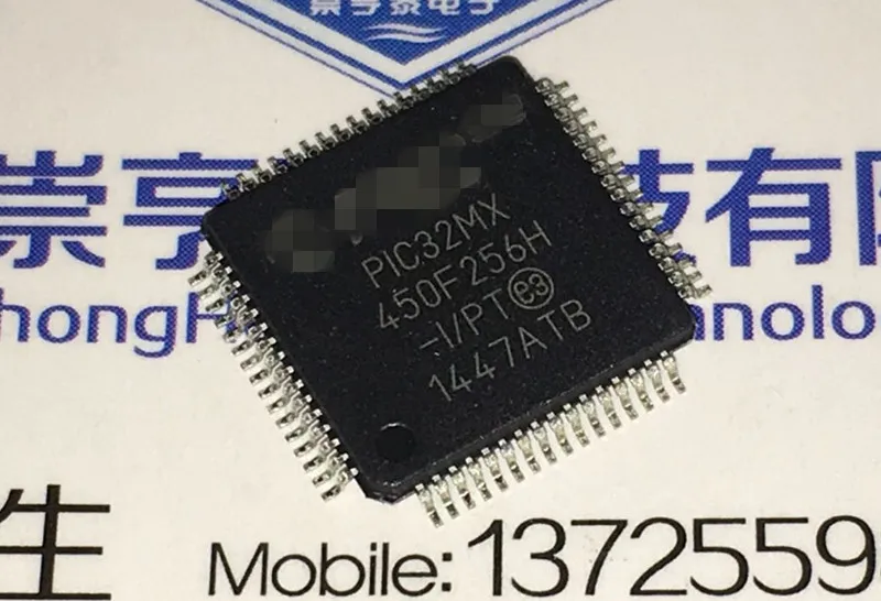 5/PCS الكثير PIC32MX450F256H-I/PT PIC32MX450F256H-I PIC32MX450F256H QFP64 جديد