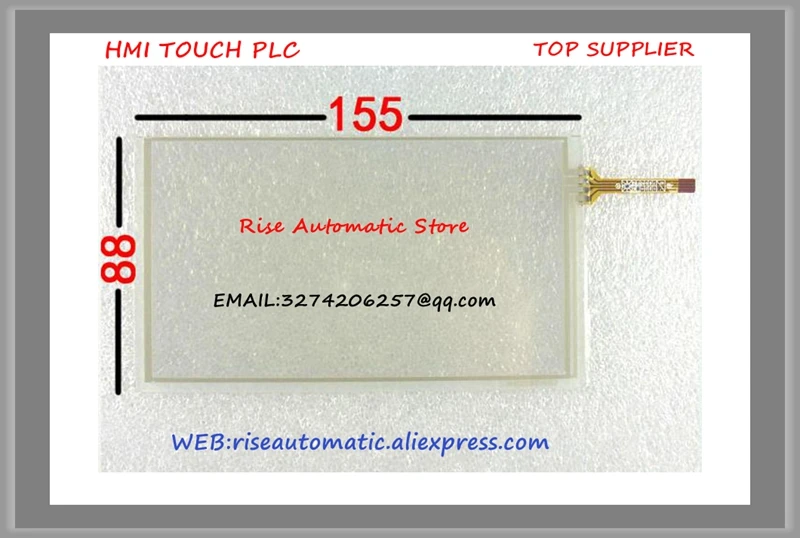 6.2 Inch Touch Screen For PW062XS6 LCD Using 154 * 92mm New