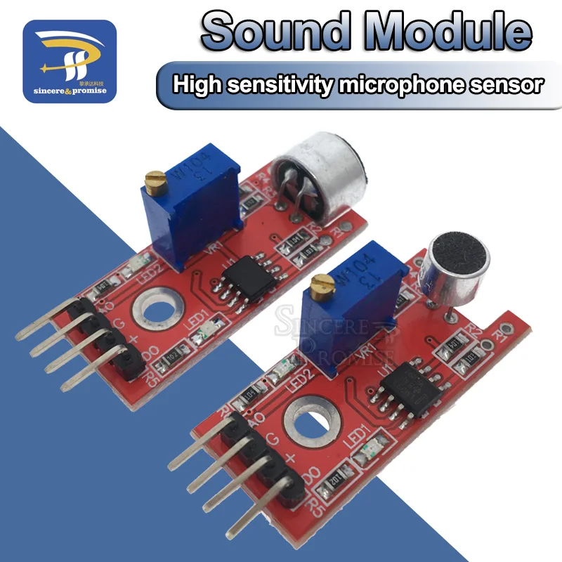 Moduł wykrywania czujnika dźwięku głosu mikrofonu dla Arduino AVR PIC analogowe czujniki wyjściowe cyfrowe KY-038 KY-037