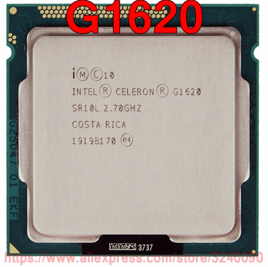 

Оригинальный процессор Intel CPU Celeron G1620 2,70 ГГц 2 Мб двухъядерный разъем 1155 Бесплатная доставка Быстрая доставка