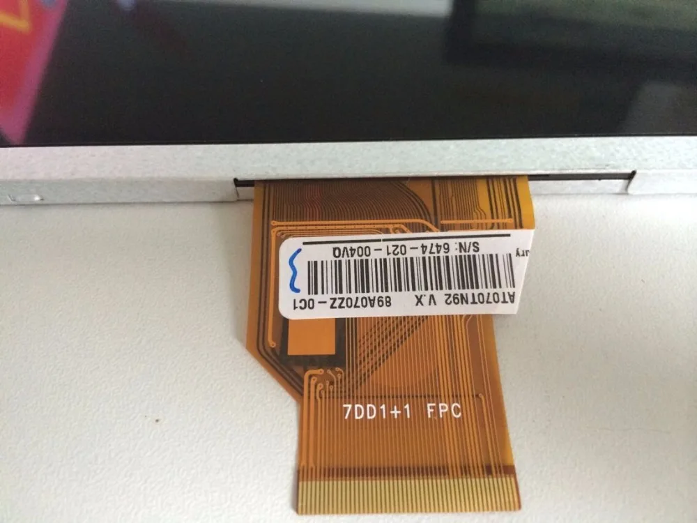 Original Innolux 7'' inch highlight assembly screen AT070TN92