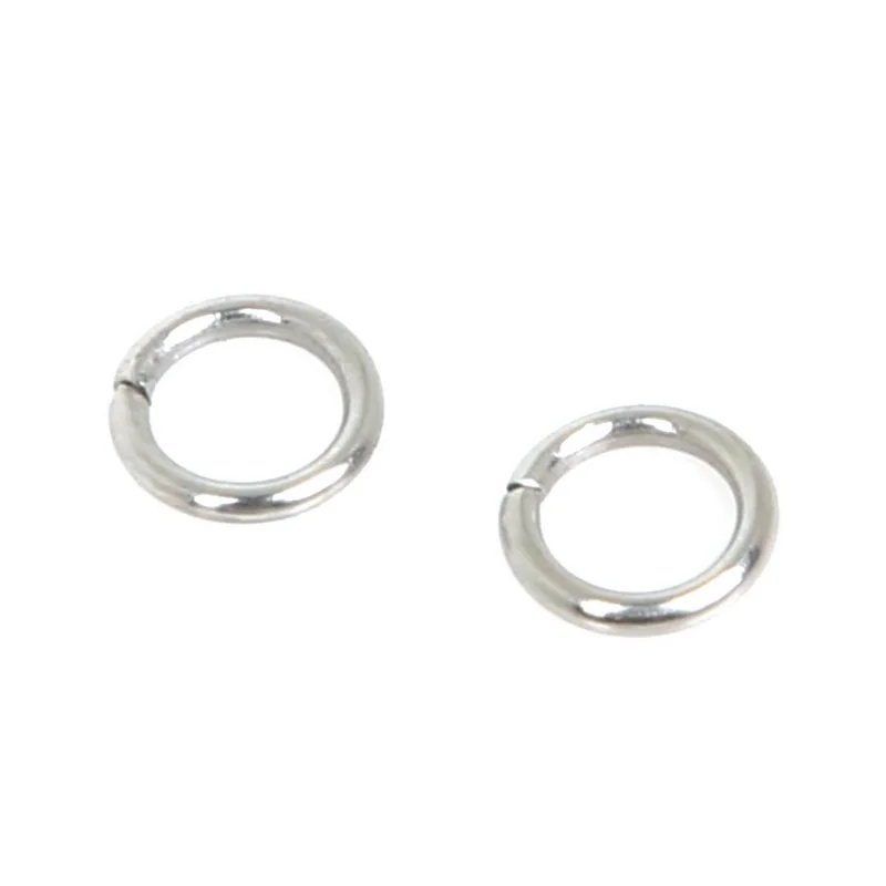 600pcs Stainless Steel Jewelry Findings Open Jump Ring Circle Split Connectors For Jewelry Making DIY Earring Bracelet Necklace