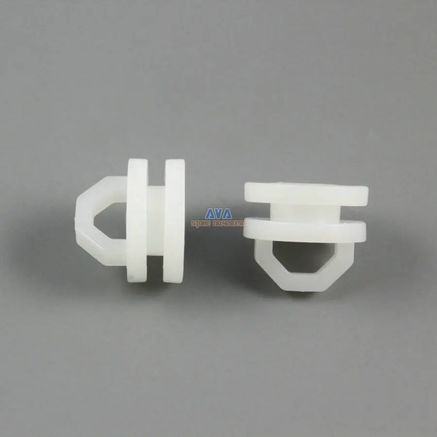 

100 Pieces Curtain Track Roller Curtain Track Slide Gliders 15x13mm